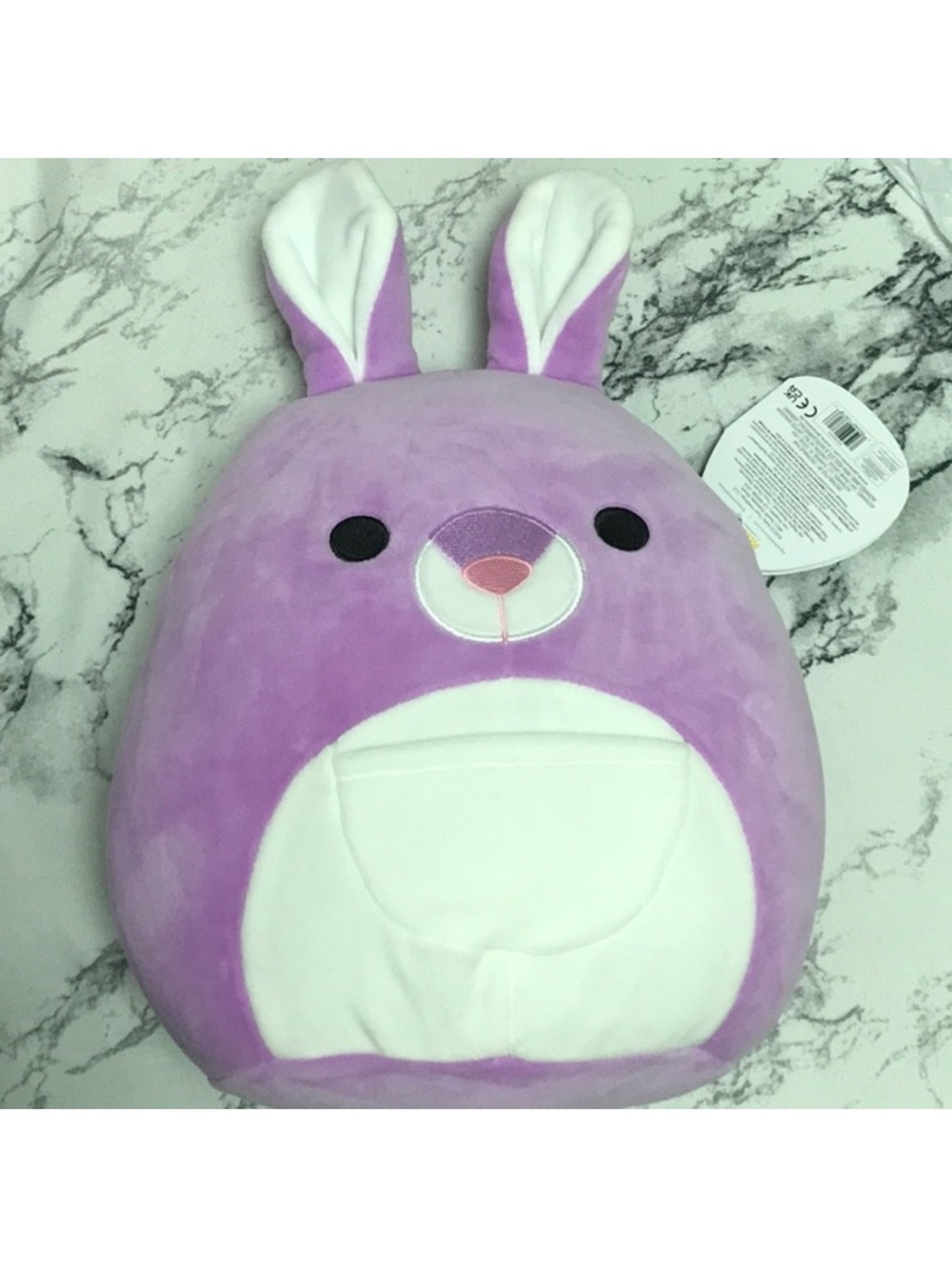 Squishmallows Kiki the kangaroo purple plush toy NWT 10”